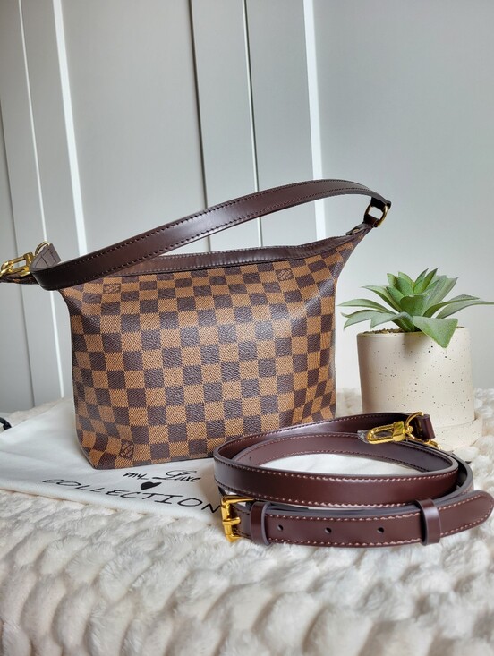 Louis Vuitton Handbags - Louis Vuitton Illovo MM Brown Damier Ebene Shoulder Bag/ Satchel